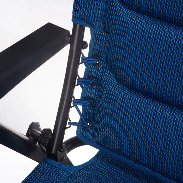 Scaun de camping HighQ Comfortable Frankana, aluminiu, sarcină max. 140 kg - CampShop.ro