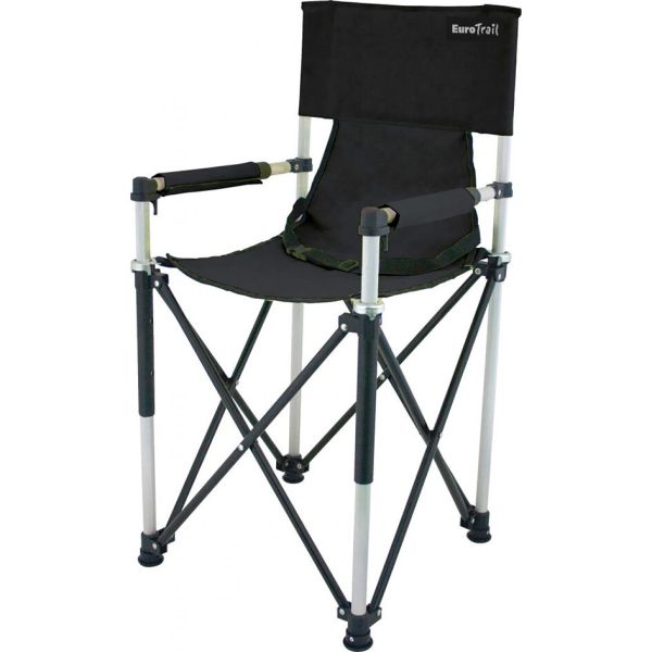 Scaun înalt pentru copii Petit Jr., negru, EUROTRAIL - CampShop.ro