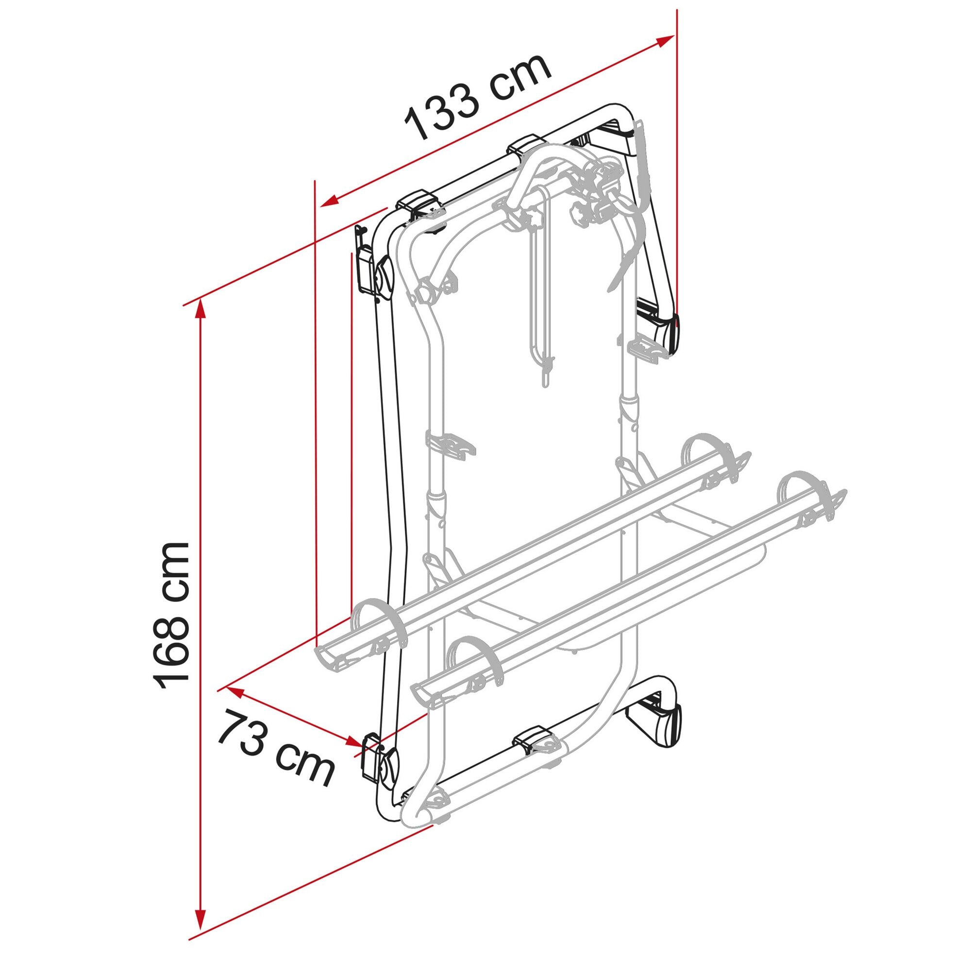 Set de instalare pentru suportul FIAMMA Carry Bike Frame pt.VW Crafter Generation 2 - CampShop.ro