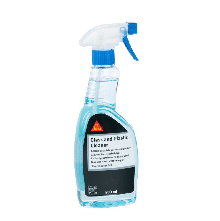 Solutie curatare geamuri rulota, autorulota, Sika® Cleaner G+P Glass Cleaner 500 ml, SIKA - CampShop.ro