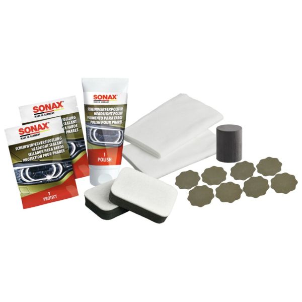 SONAX Kit de restaurare a farurilor - CampShop.ro