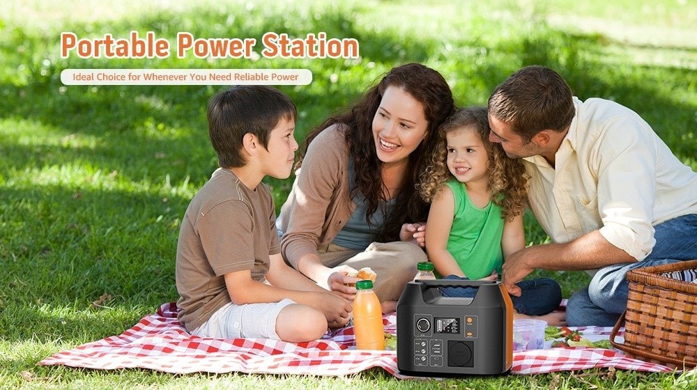 Statie curent portabila RONIC, 300W (296 Wh), Li - Ion, model R300 - CampShop.ro