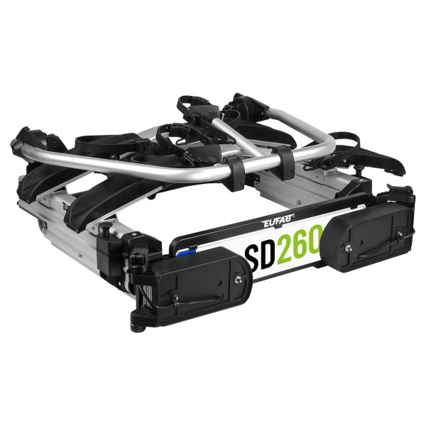 Suport de bicicleta pentru montare pe carligul de tractare EUFAB SD260 - CampShop.ro