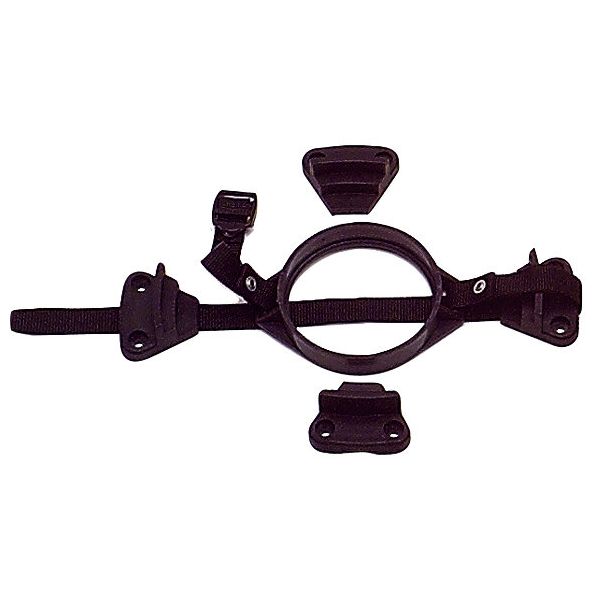 Suport universal pentru butelii de gaz, cu 4 piese de fixare, Knaus - Tabbert - CampShop.ro