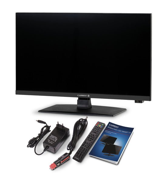 Televizor pentru rulote si autorulote CARBEST SMART TV 21.5 "- (12V - 30V, 230V) - CampShop.ro