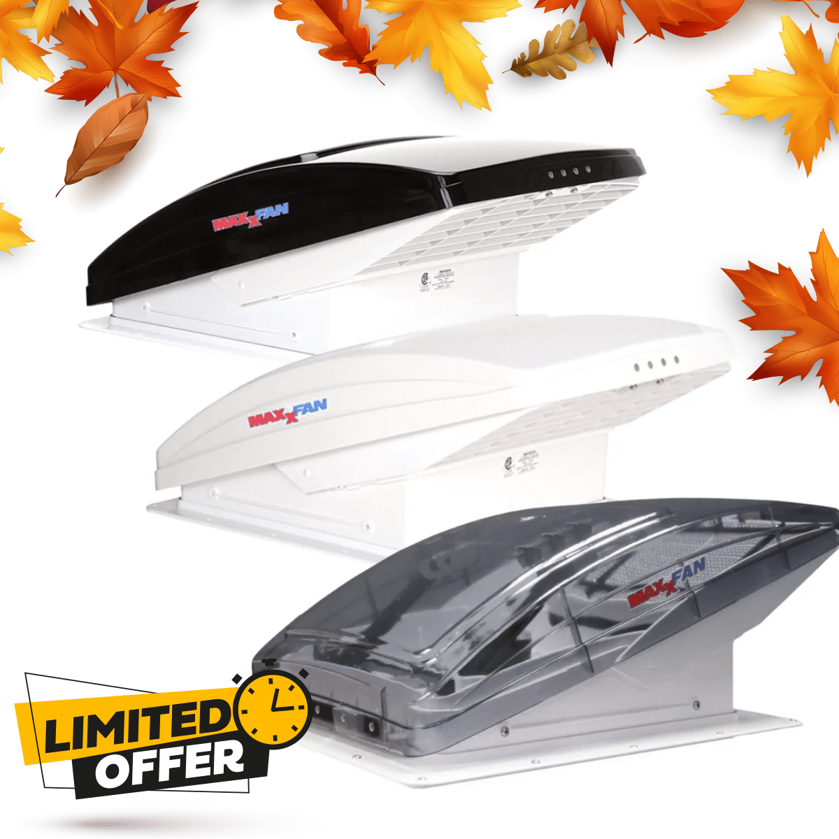 Ventilator de acoperis MAXXFAN Deluxe - CampShop.ro