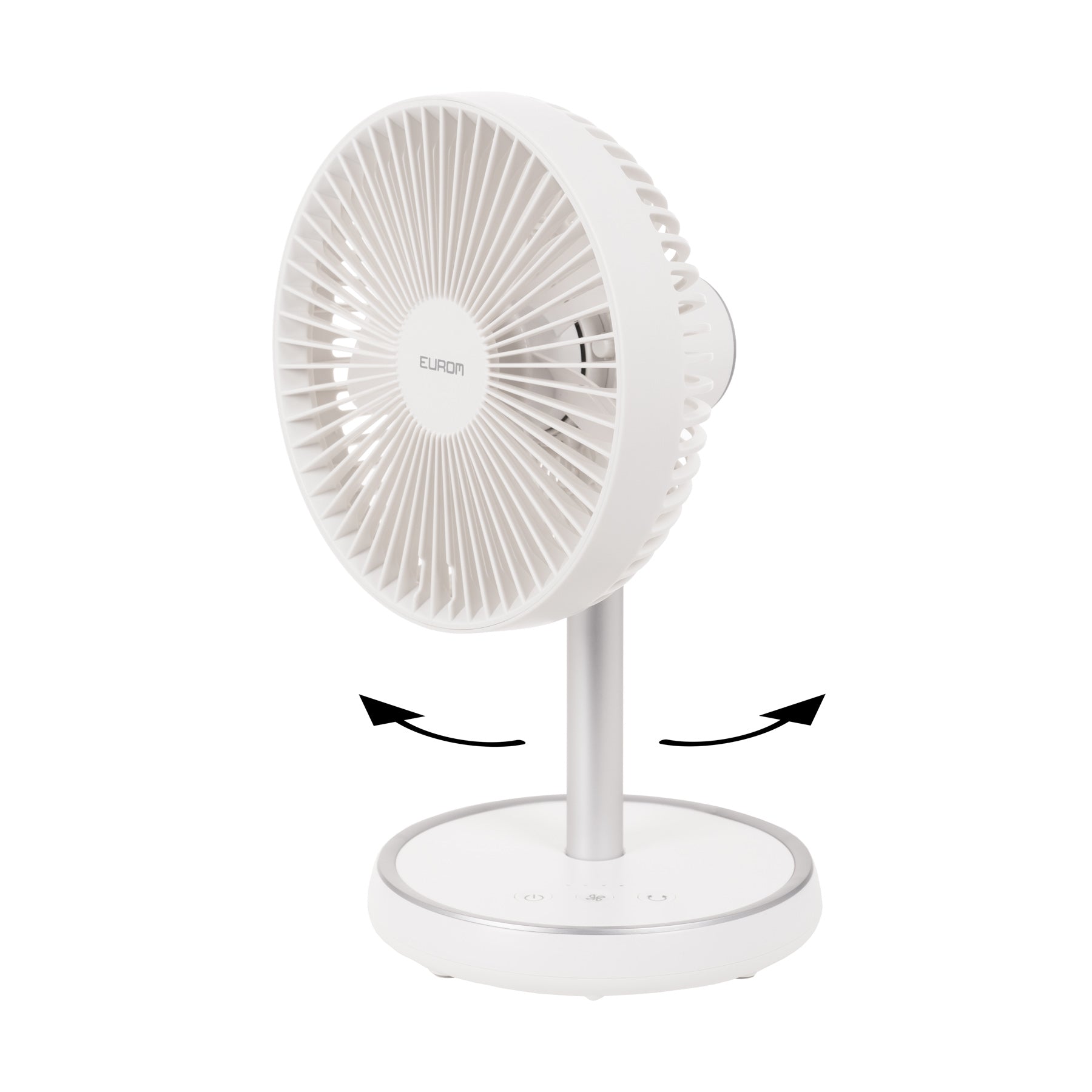 Ventilator portabil fara fir, camping si outdoor, Eurom Vento Cordless Telescopic Fan – v - CampShop.ro