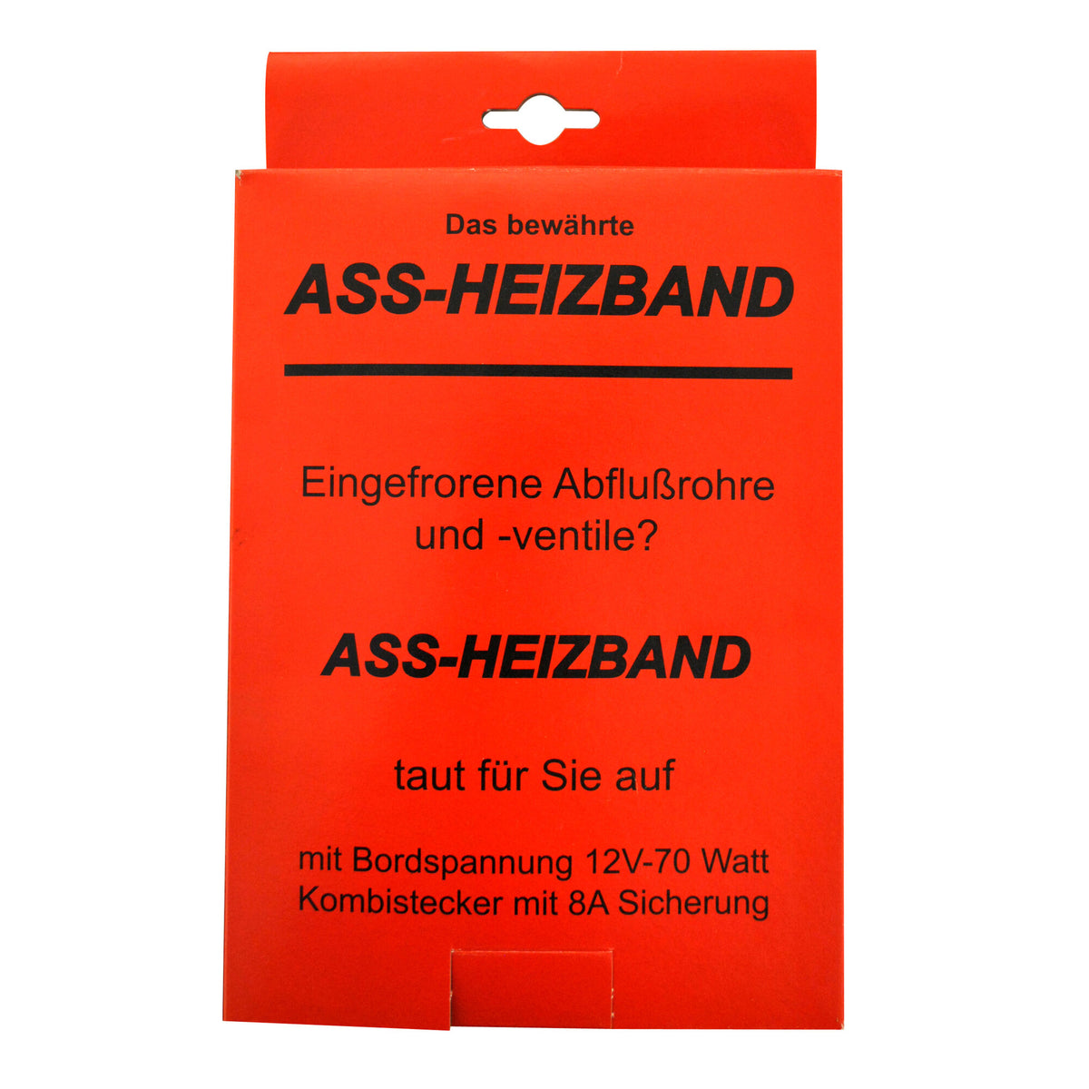 Banda de încălzire a instlatiei de apa ASS 12 V / 5,8 amperi