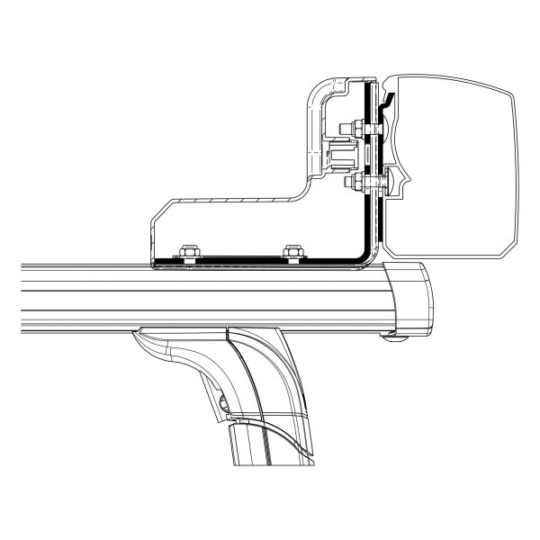 Adaptor de acoperis pentru marchiza Thule Seria 3200 - campshop.ro