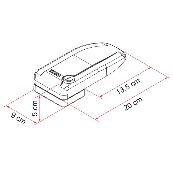 Antifurt pentru usa rulota/autorulota FIAMMA Safe Door Magnum - campshop.ro