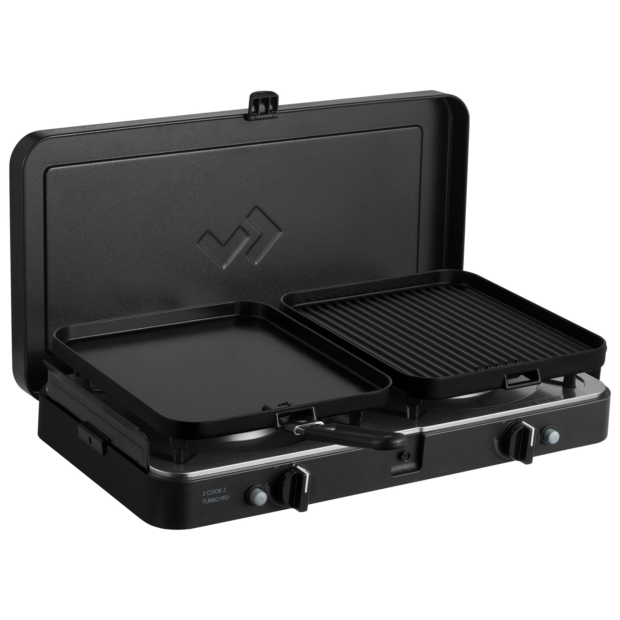 Aragaz pe gaz CADAC 2 Cook 3 Turbo FFD Deluxe, 50 mbar - CampShop.ro