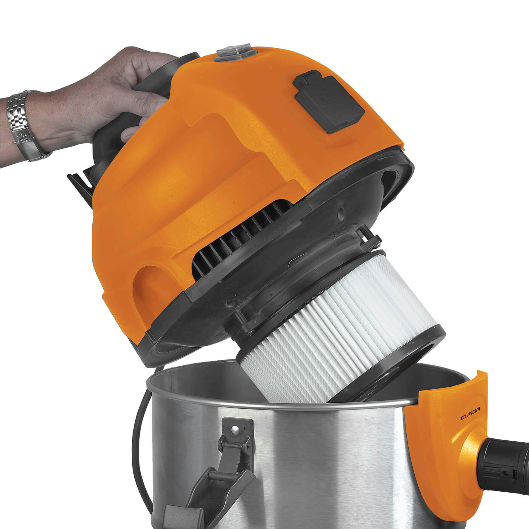 Aspirator umed/uscat pentru uz casnic, rulote si autorulote EUROM FORCE 1420S - CampShop.ro