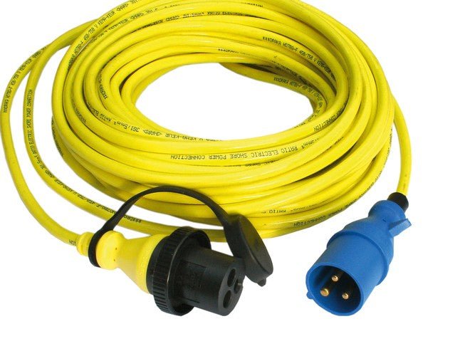 Cablu pentru alimentare de la tarm 15m 25A Victron Energy Shore Power cable 15m 25A - CampShop.ro