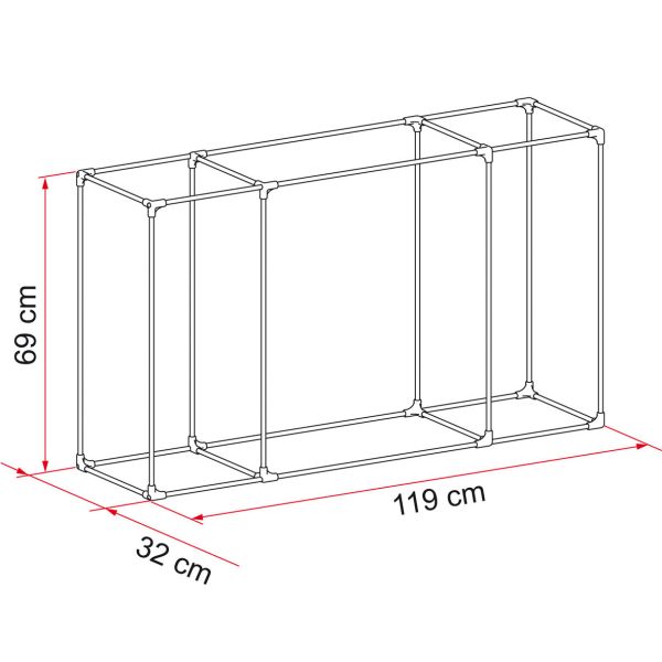 Cadru de aluminiu pentru rigidizare a portbagajul suplimentar FIAMMA Cargo Back - campshop.ro