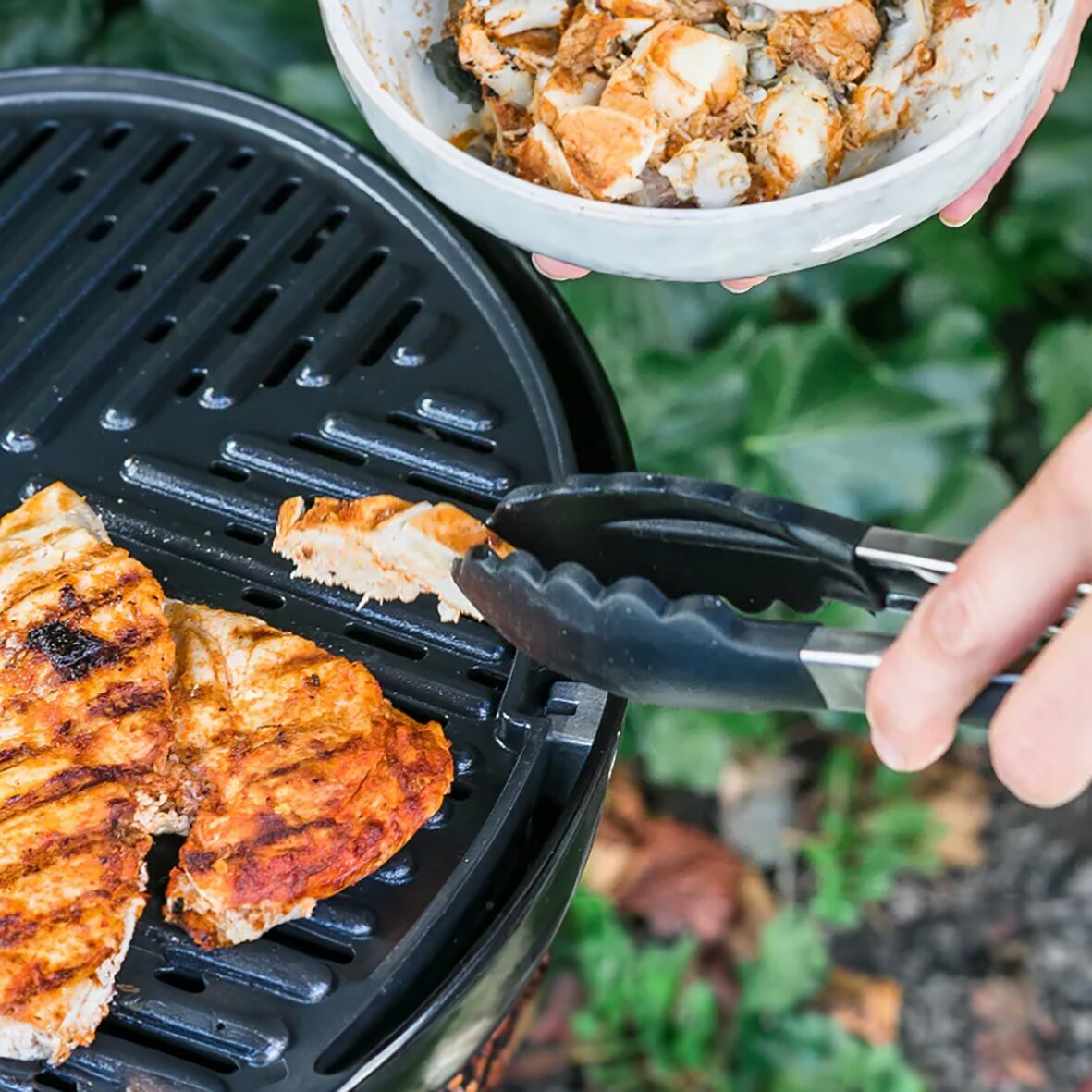 Clește de grătar din oțel inoxidabil, 280 mm, Cadac Dometic - CampShop.ro