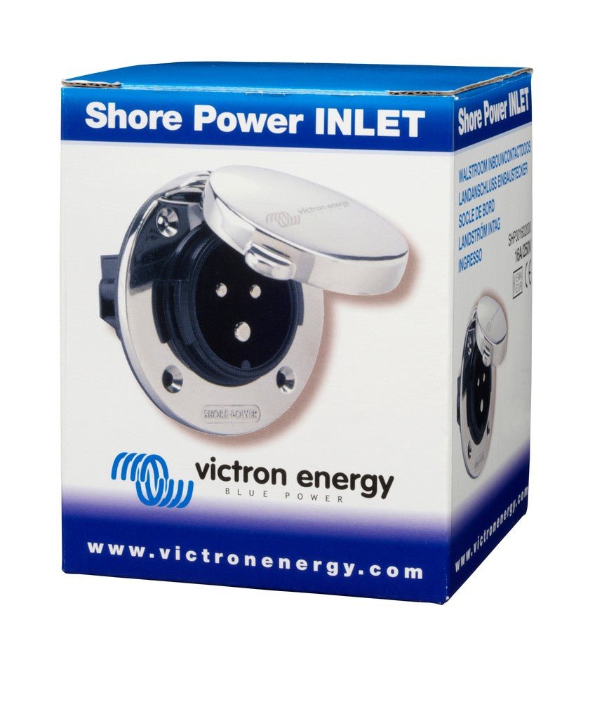 Conexiune din otel inoxidabil cu capac 32A Victron Energy 32A - CampShop.ro