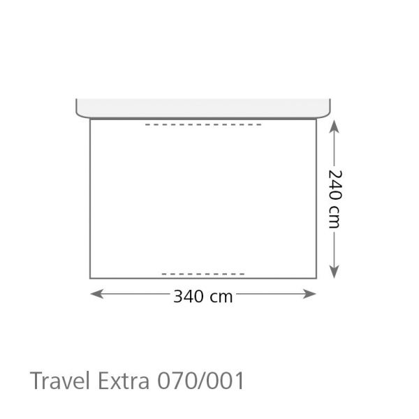 Cort pentru van FRANKANA-FREIKO Travel Extra - campshop.ro