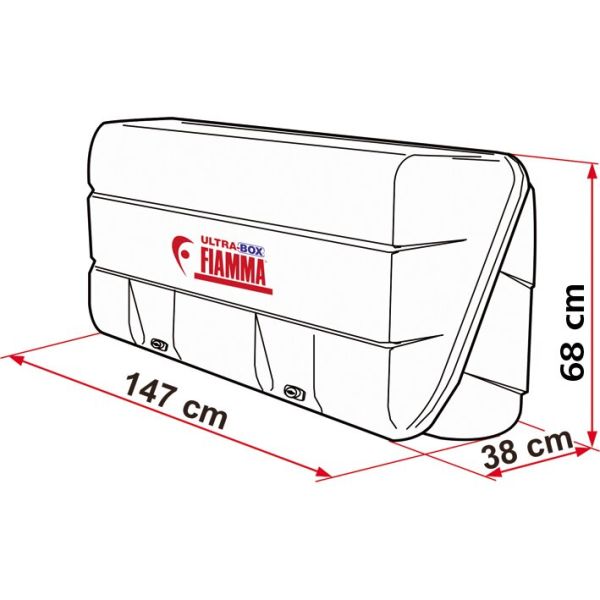 Cutie de bagaje pentru van-uri/ microbuze si autorulote FIAMMA Ultra Box - campshop.ro
