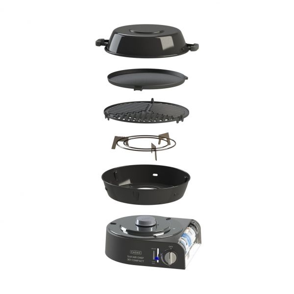 Gratar gaz CADAC Safari Chef Compact 30 - campshop.ro