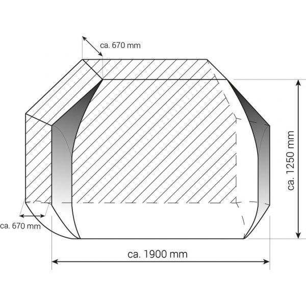 Husa protectie pentru suport biciclete exclusiv pt. van/camper-van, HINDERMANN - campshop.ro