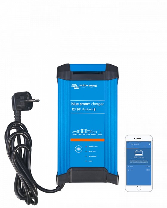 Incarcator de retea Victron Energy Blue Smart IP22 Charger 12/20 (3) - CampShop.ro