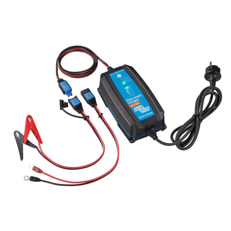 Incarcator de retea Victron Energy Blue Smart IP65 Charger 12/15 + DC connector - campshop.ro