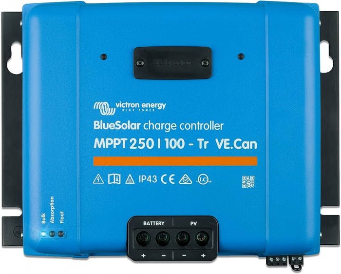 Incarcator solar 12V 24V 48V 100A Victron Energy BlueSolar MPPT 250/100-Tr VE.Can - CampShop.ro