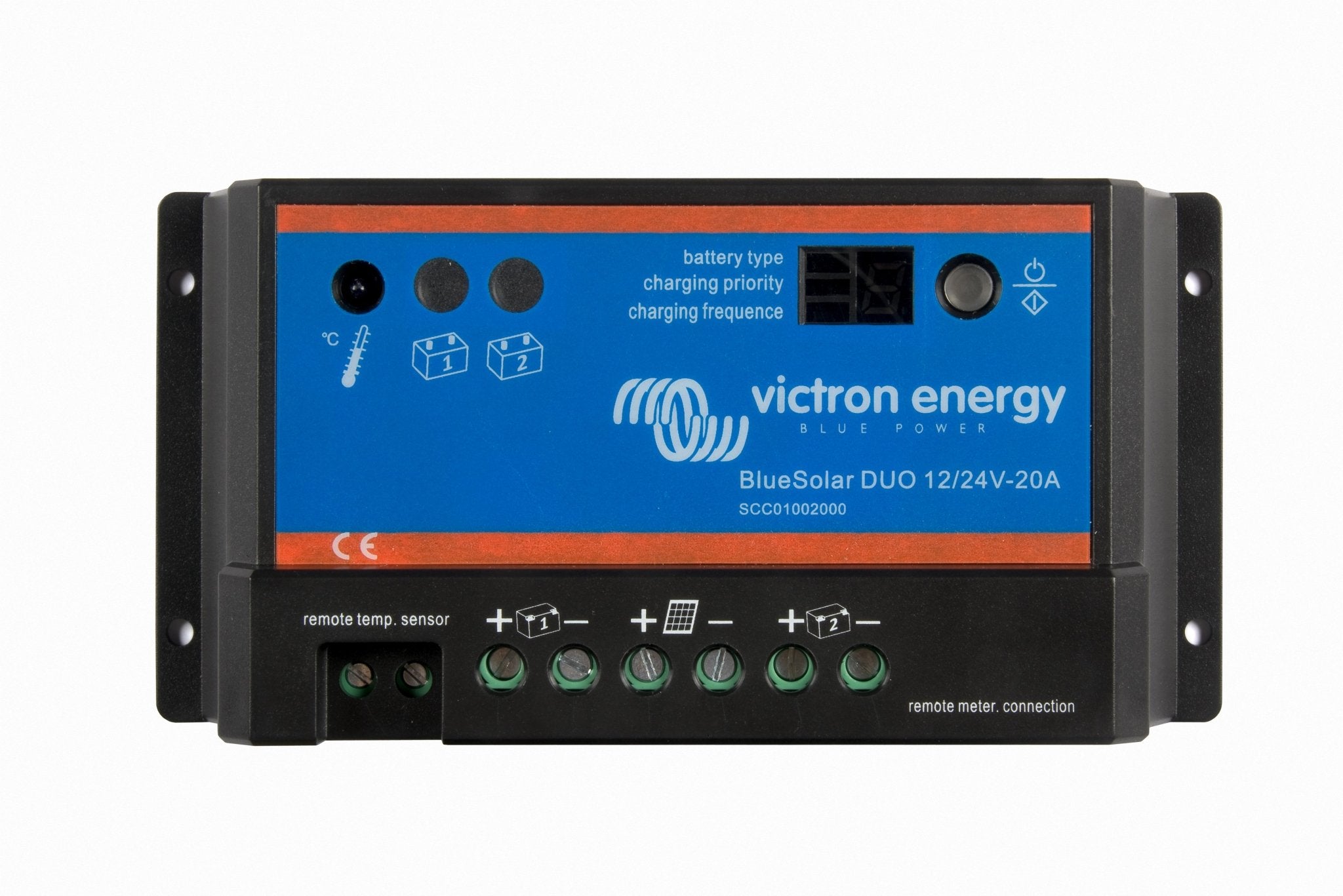 Incarcator solar Victron Energy BlueSolar PWM DUO 12/24V-20A - CampShop.ro