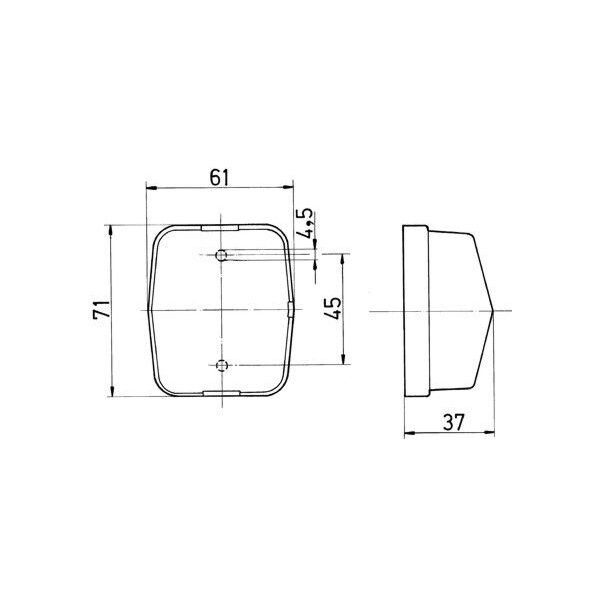 JOKON PL 115 - lumina de gabarit pentru rulote si autorulote - campshop.ro