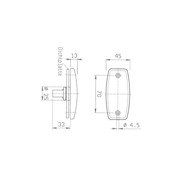 JOKON PLR 1006 - lumina de gabarit pentru rulote si autorulote - campshop.ro