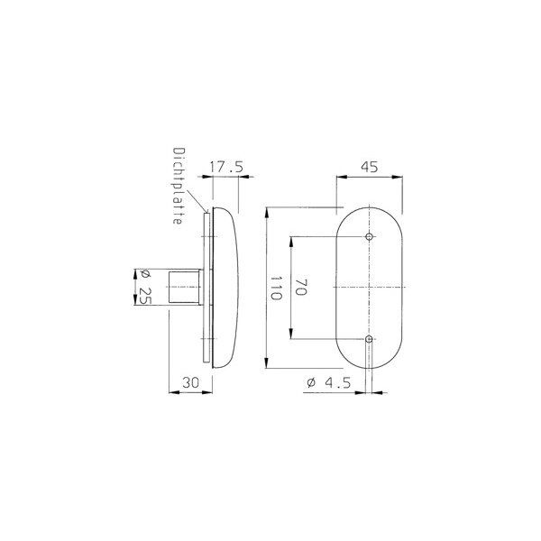 JOKON PLR 2000 - lumina de gabarit pentru rulote si autorulote - campshop.ro