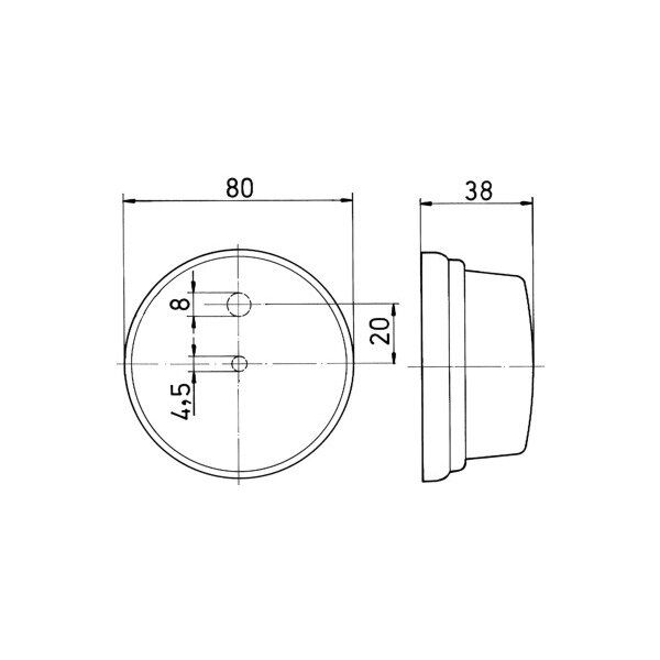 JOKON PLR 272 - lumina de gabarit pentru rulote si autorulote - campshop.ro