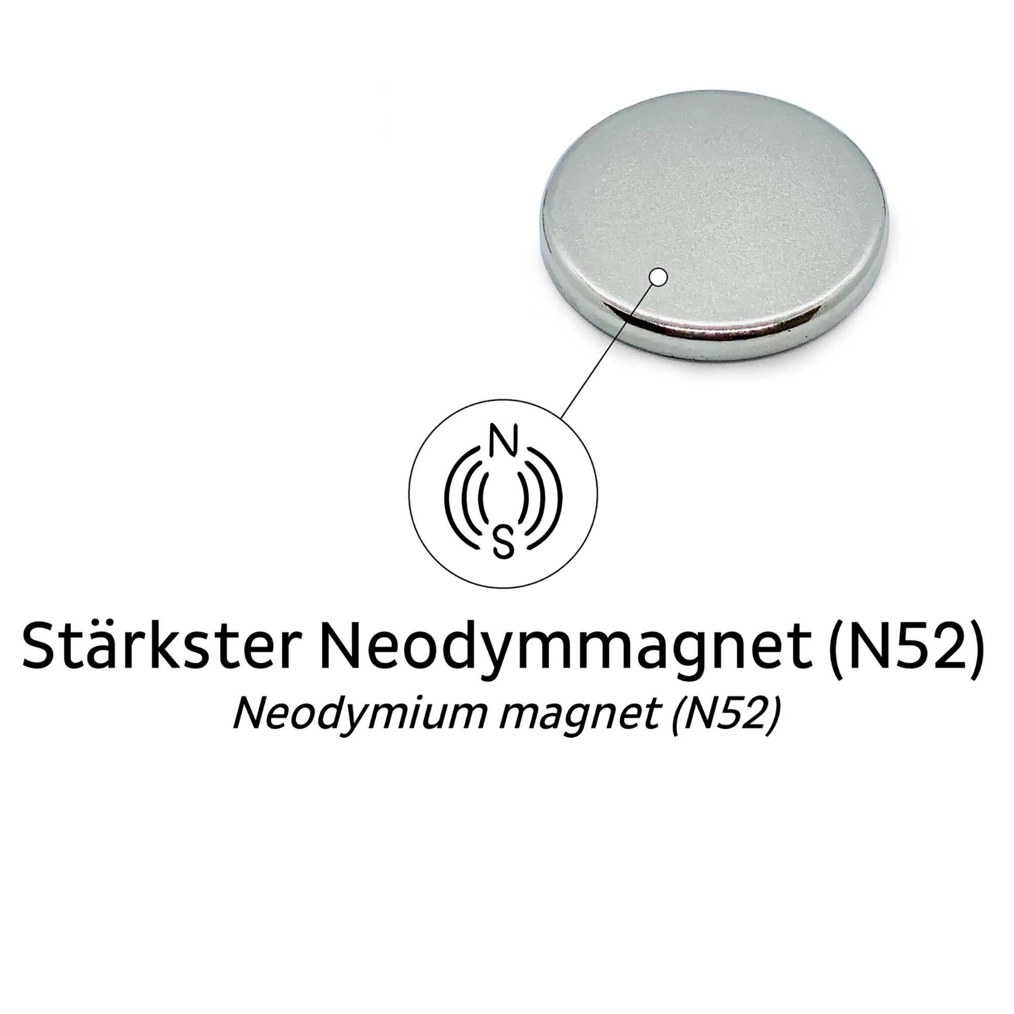 Magneți SILWY 4 x 28 mm, 4 bucăți - CampShop.ro