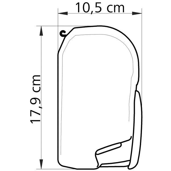 Marchiza THULE Omnistor 8000, cu montare pe perete - campshop.ro