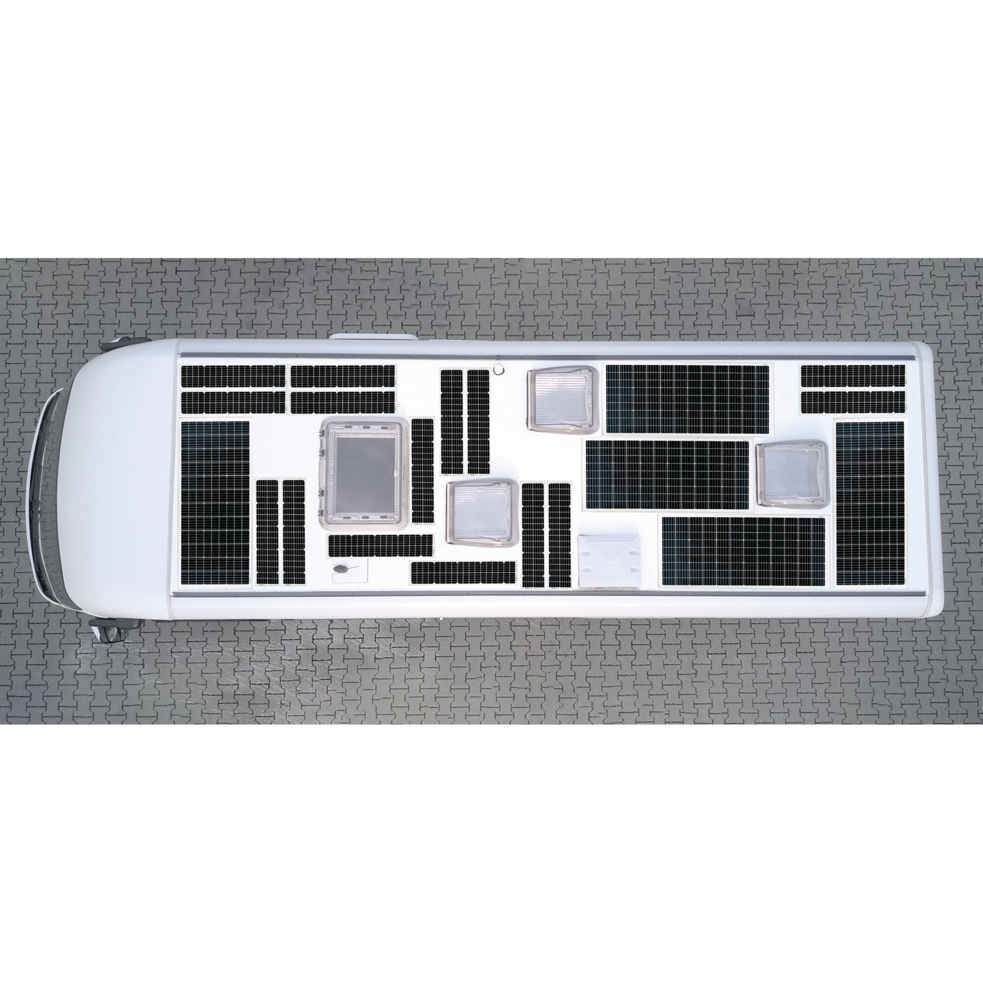 Panou solar monocristalin ingust LILIE Campere - modul solar personalizat SPL25 | 25 W - CampShop.ro