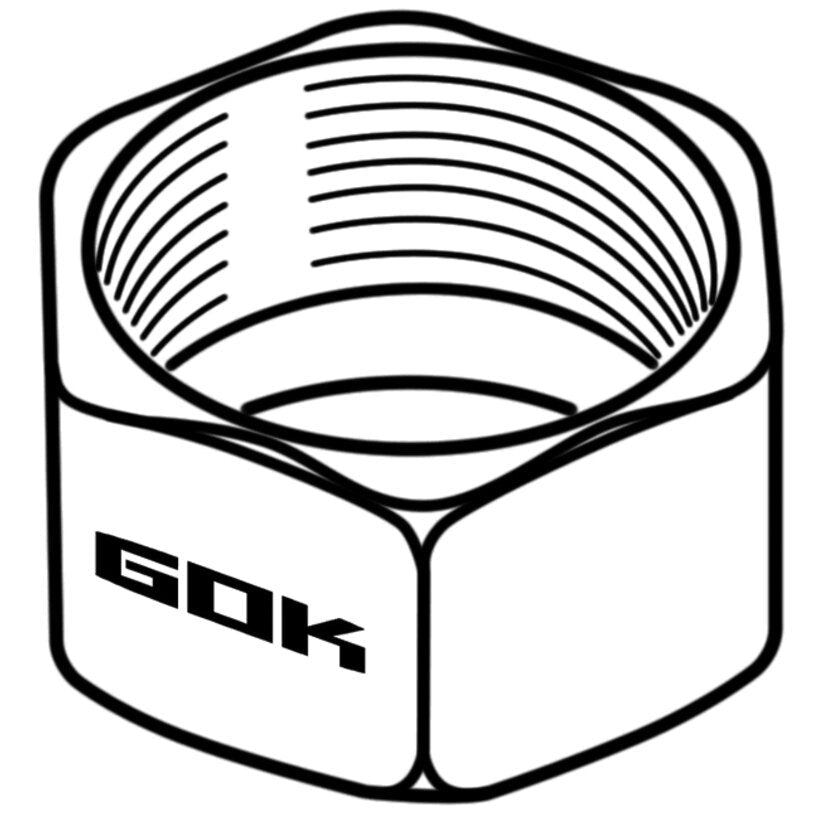 Piuliță de racordare tip M 8 mm/ 10 mm, 5 buc, GOK - CampShop.ro