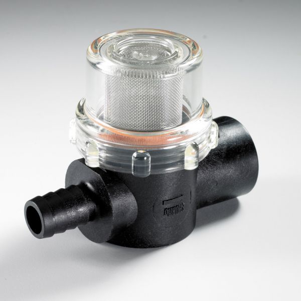 Prefiltru / filtru pentru pompa apa rulota sau autorulota SHURFLO 1/2" IG x 12 mm, SHURFLO - campshop.ro