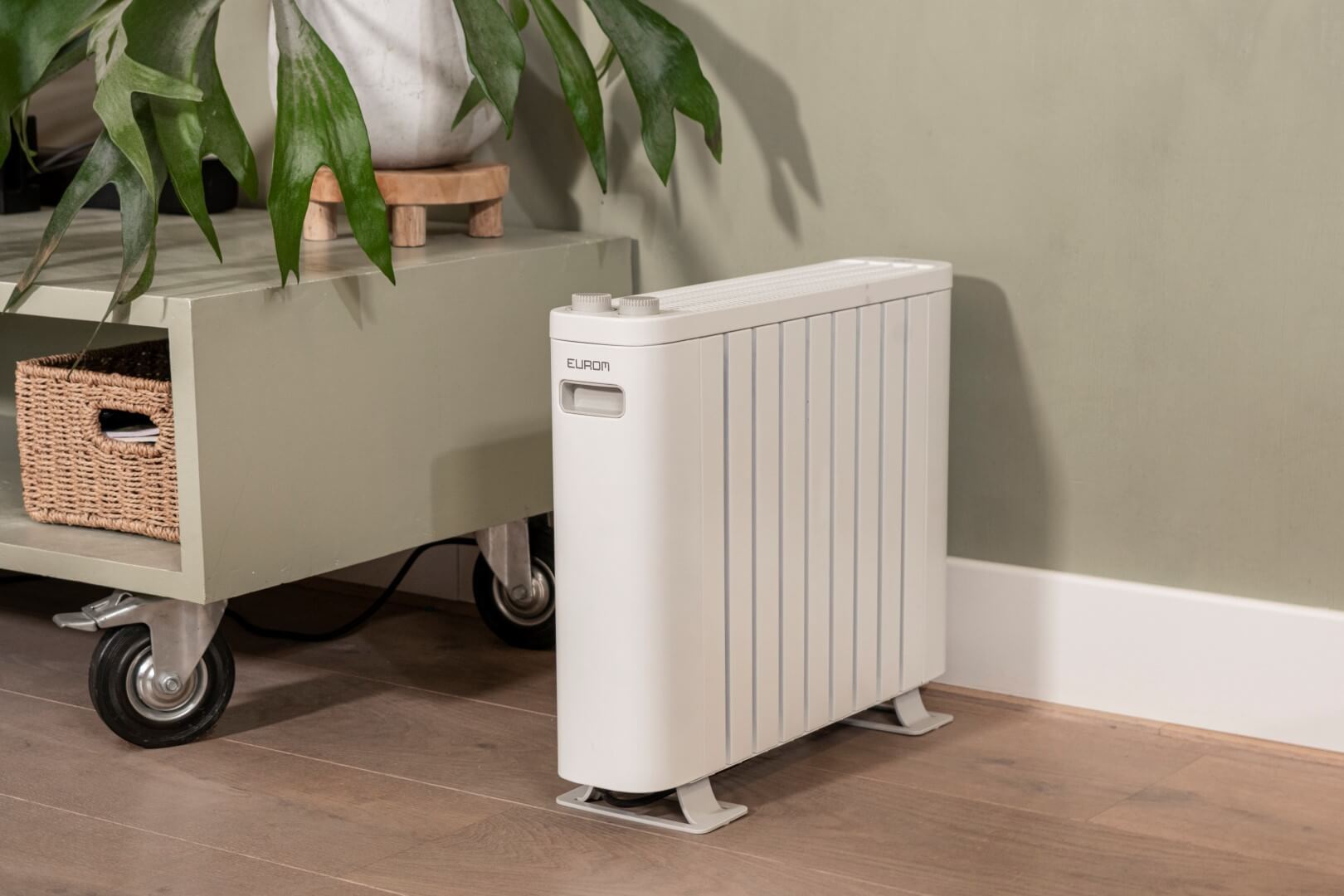 Radiator, calorifer de caldura fara ulei RAD 1000 OIL FREE - Alb,EUROM - campshop.ro