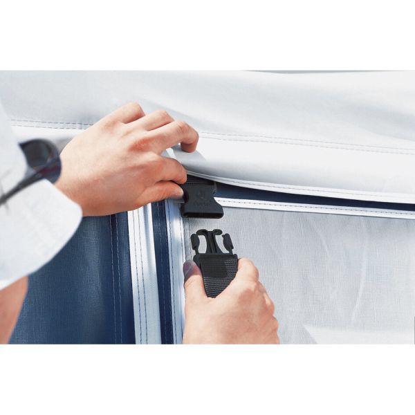 Set chingi fixare la sol si protectie impotriva intemperiilor pentru cort rulota, HERZOG - campshop.ro