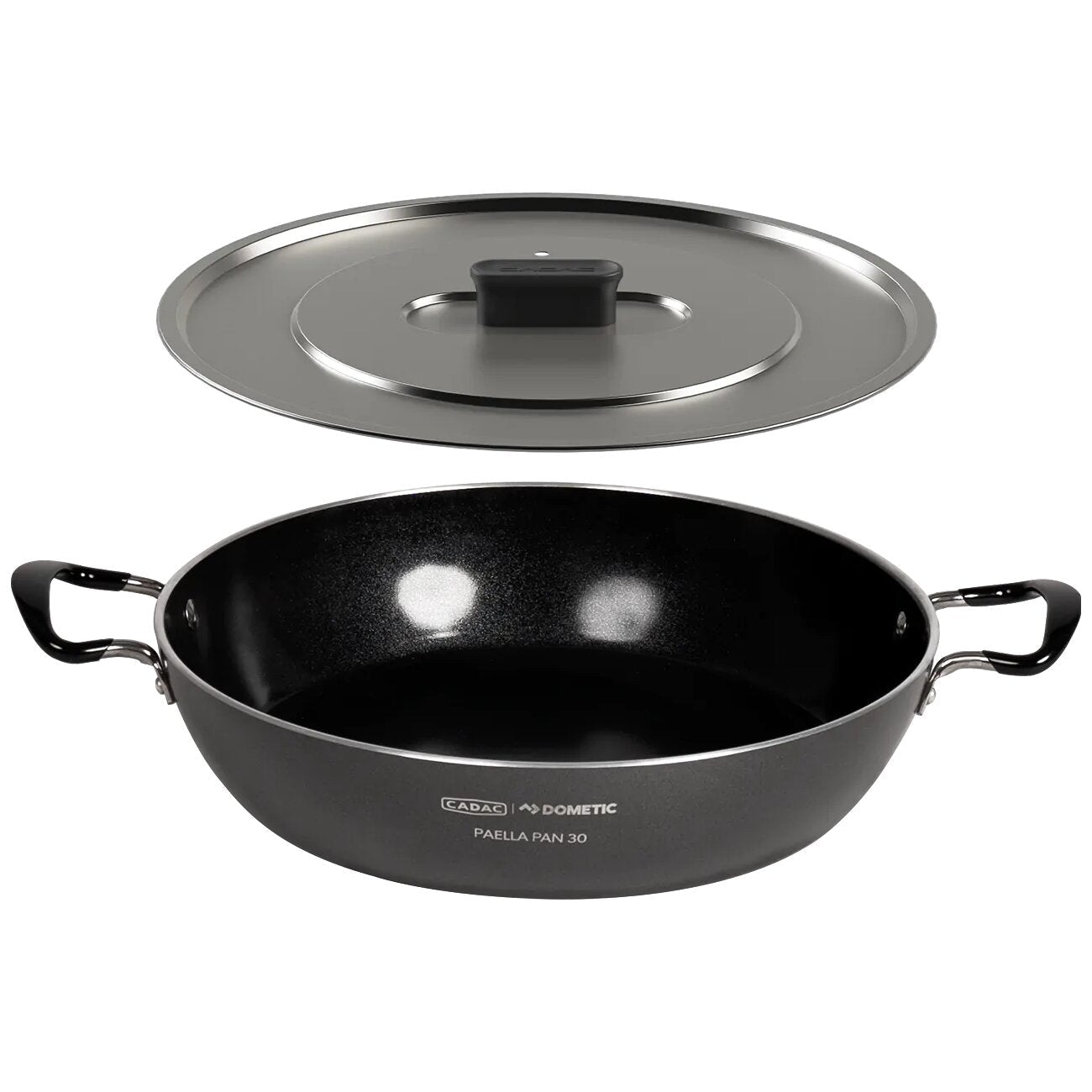 Tigaie pentru paella/ wok 30 7,5 x 28 cm, Cadac - CampShop.ro